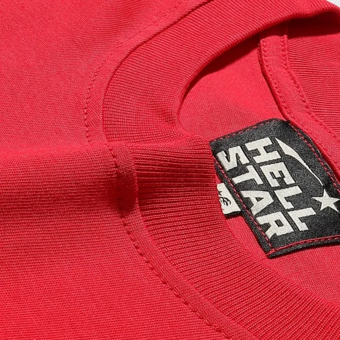 Hellstar Crack Print T-Shirt - Image 9