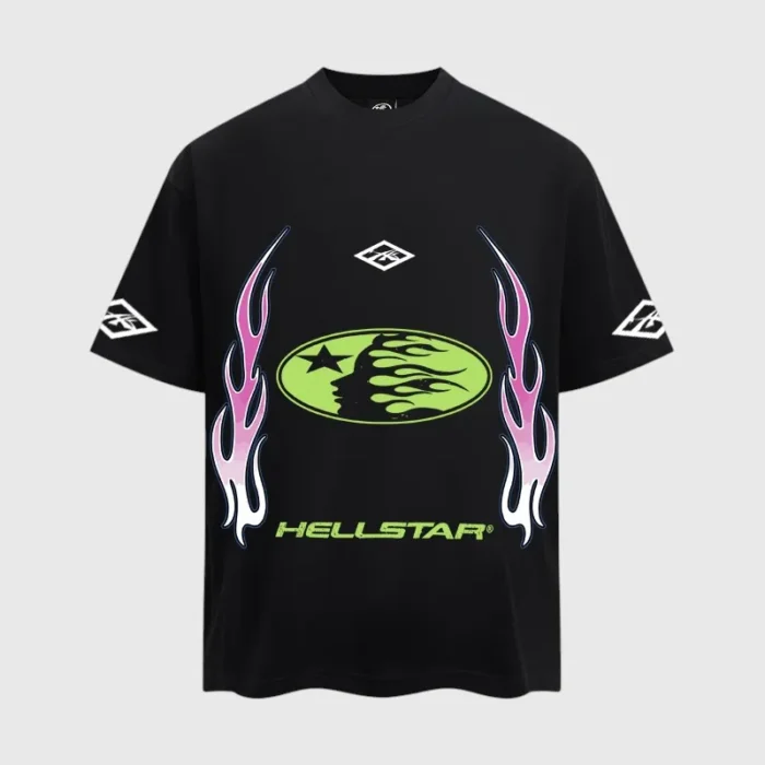 The Hellstar Gradient Flame T-shirt - Image 6