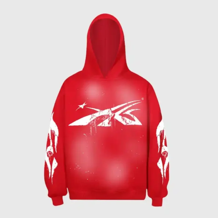 Hellstar Spiderweb Sport Logo Zip-Up Hoodie