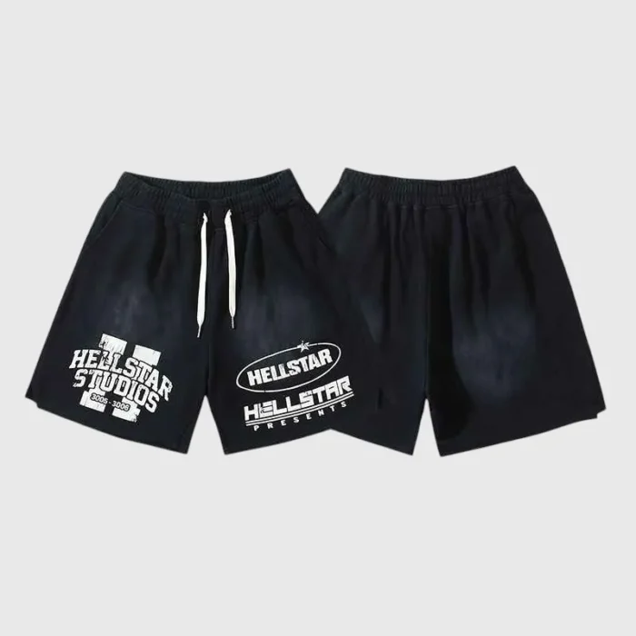Hellstar Studio Print Logo Shorts - Image 12