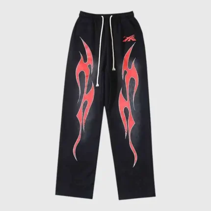 Hellstar Red Flame Sweatpant