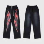 Hellstar Red Flame Sweatpant - Image 3