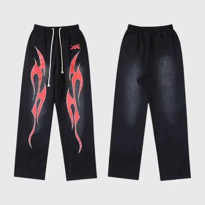 Hellstar Red Flame Sweatpant - Image 3
