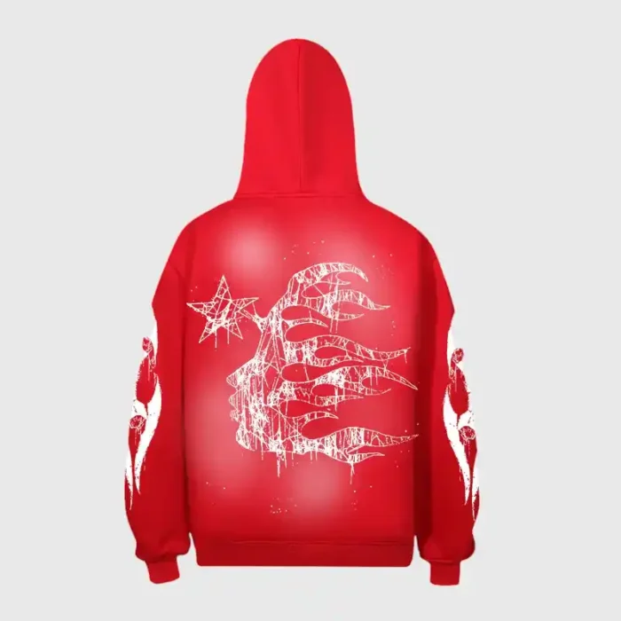 Hellstar Spiderweb Sport Logo Zip-Up Hoodie - Image 11