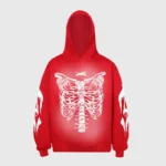 Hellstar Halloween Skeleton Print Hoodie - Image 7