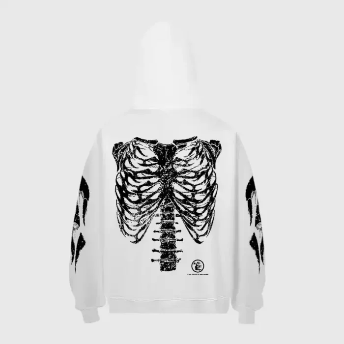 Hellstar Halloween Skeleton Print Hoodie - Image 10