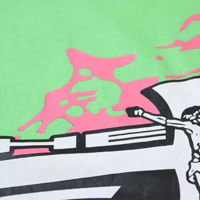 Hellstar Studios Jesus Emblem Lime T-Shirt - Image 9