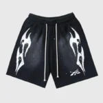Hellstar Snap Black Shorts