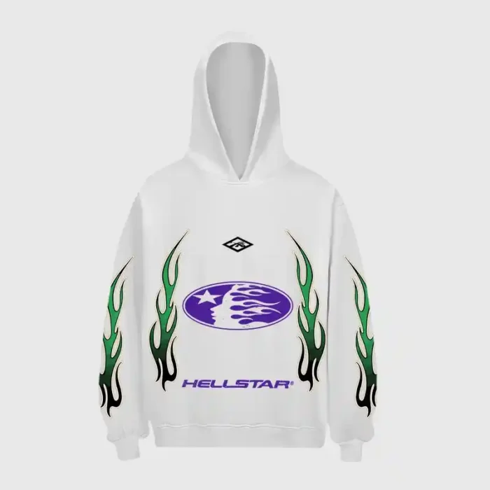 Hellstar Logo Print Hoodie - Image 10