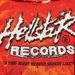 Hellstar Records Pullover Hoodie 'Lava' - Image 6