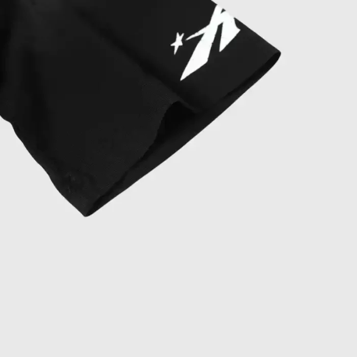 Hellstar Family Letter printed Black T-Shirt