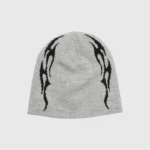 Hellstar Flame Beanie Grey