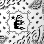 Hellstar Bandana White