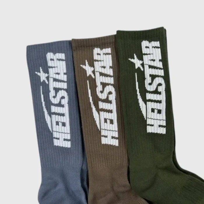 Tone Hellstar Logo Socks (3 Pack) Earth