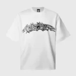 White Hellstar Graffiti T-Shirt