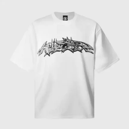 White Hellstar Graffiti T-Shirt