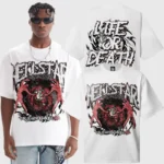 Hellstar Life Print T-Shirt White