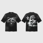 Hellstar Logo T-Shirt Chrome
