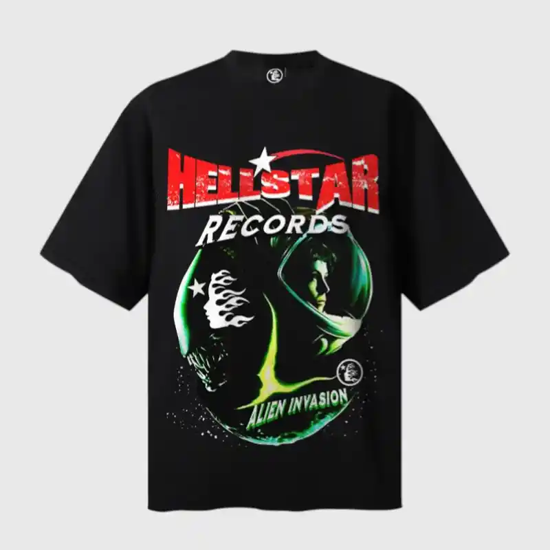 Hellstar Alien Invasion Print T-Shirt