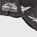 Black Hellstar Worldwide Flight T-Shirt