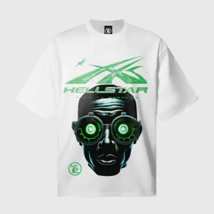 Hellstar Goggles T-Shirt White