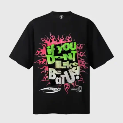 Black Hellstar Dont Like Us T-Shirt