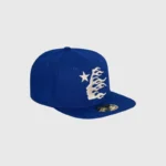 Blue Hellstar Baseball Fitted Hat