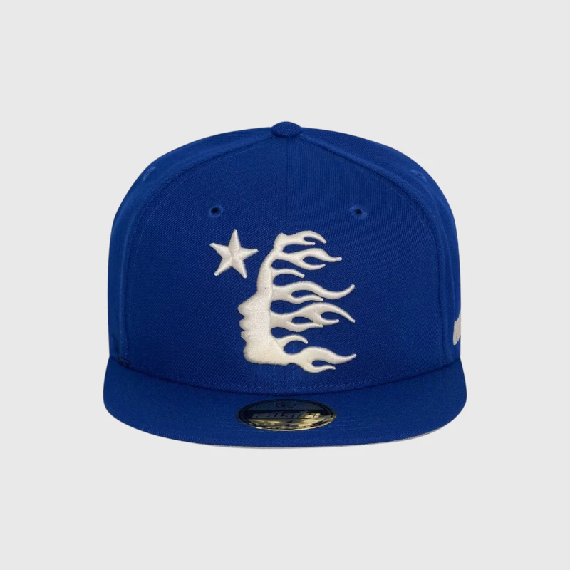 Hellstar Baseball Fitted Hat Blue