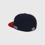 Blue Hellstar Baseball Fitted Hats Dark