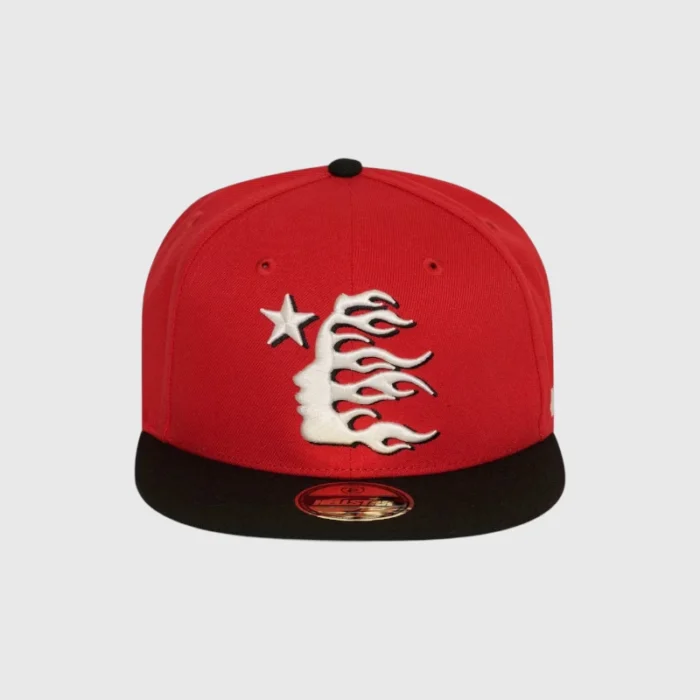 Hellstar Baseball Fitted Hat Red