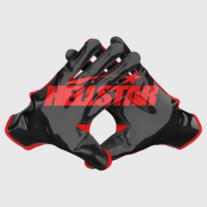 Hellstar Logo Gloves Black