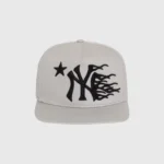 Hellstar NY Snapback Hat White