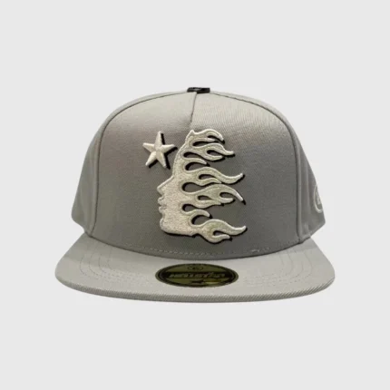 Hellstar OG Logo Fitted 59Fifty Hat Gery