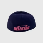 Hellstar OG Logo Fitted 59Fifty Hat Dark Blue