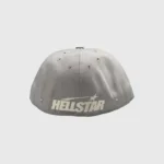 Hellstar OG Logo Rhinestones 59Fifty Fitted Hat Grey