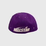 Hellstar OG Logo Rhinestones 59Fifty Fitted Hat Purple