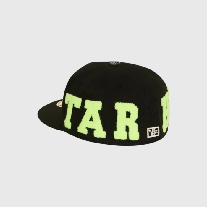 Black Hellstar OG Patch Fitted