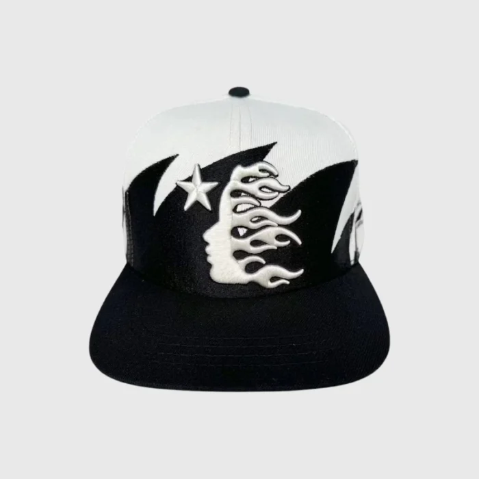 Black Hellstar Shark Teeth Snapback