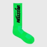 Hellstar Logo Socks (4 Pack) Neon Green