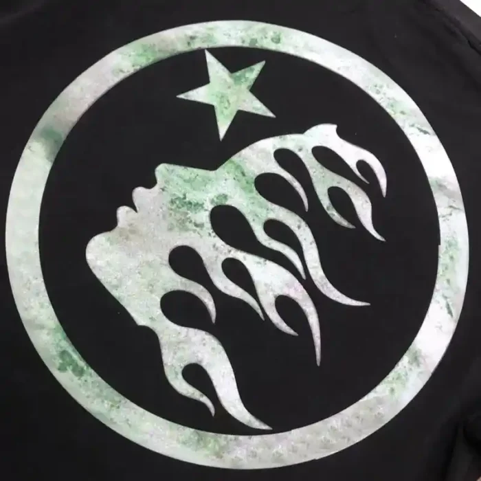 Black Hellstar Halloween Skeleton T-Shirt