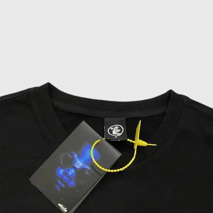 Hellstar Black Hand Prayer Print T-Shirt