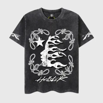 Hellstar Studios Chrome logo T-Shirt