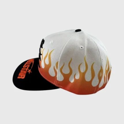 Flame Vintage Hellstar Snapback Hat