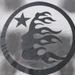 Hellstar Gray Graphic Print Tracksuit - Image 8