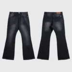 Hellstar Black Washed Denim Jeans - Image 3