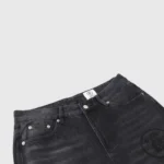 Hellstar Black Denim Flare Jeans - Image 3