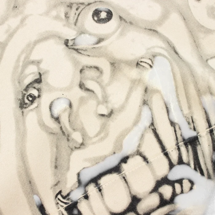 Hellstar HStar Records Hoodie 'Cream' - Image 3