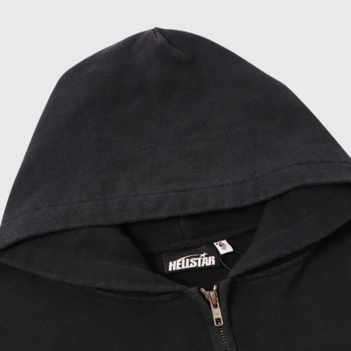 Hellstar H Logo Print Hoodie - Image 5