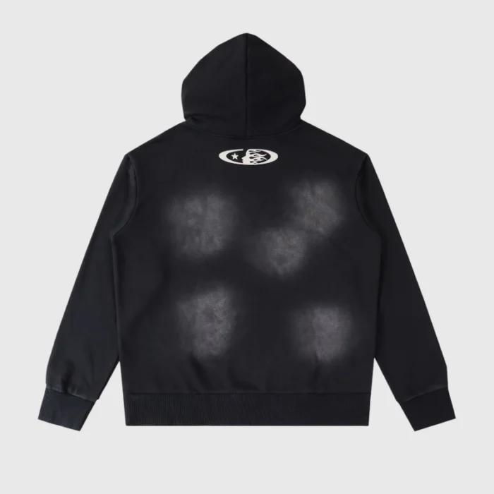 Hellstar Sport Logo Black Hoodie - Image 2
