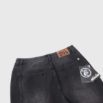 Hellstar Black Denim Flare Jeans - Image 7